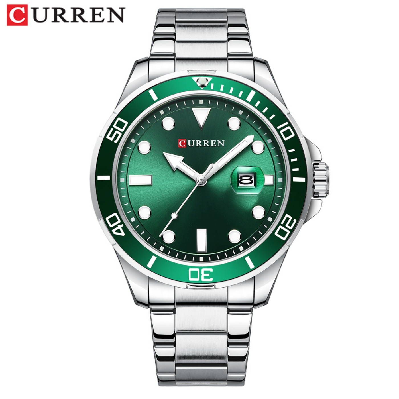 CURREN 뉴 그린 워터 고스트 시리즈 브랜드 하이엔 - Luxury Watch Brand 리뷰 및 가격