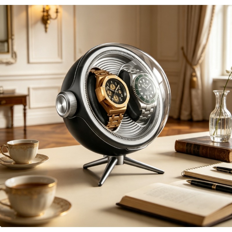 자기장이 없는 자동 시계 와인더, 기계식 시계용 무소음 - Zero Luxury Watch 리뷰 및 가격