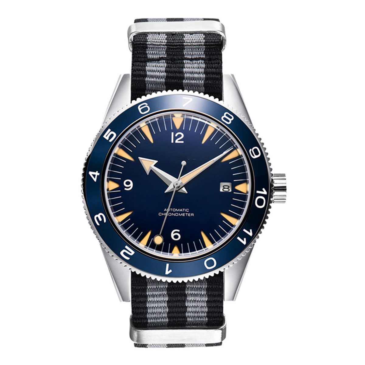 사용자 정의 로고 NH35 무브먼트 시계 10bars  - Luxury Watch Logos 리뷰 및 가격