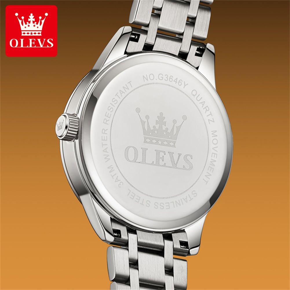 OLEVS Moon Phase 남성용 시계 달력 30m - Luxury Watch Brand 리뷰 및 가격