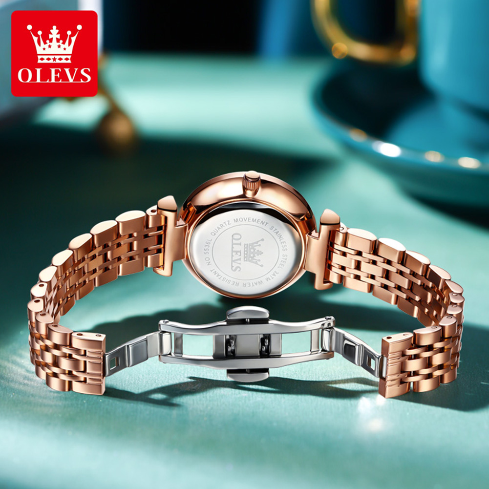 OLEVS 5536 브랜드 아름다운 여성용 시계 프리즘 - Luxury Watch Brand 리뷰 및 가격