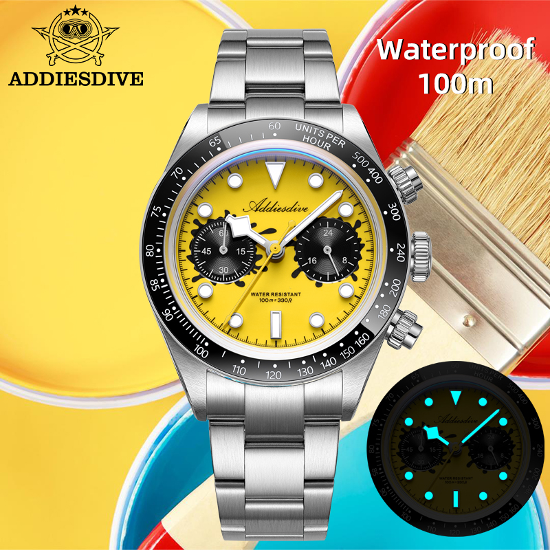 ADDIESDIVE VK64 시계 남성용 새로운 석영  - Zero Luxury Watch 리뷰 및 가격