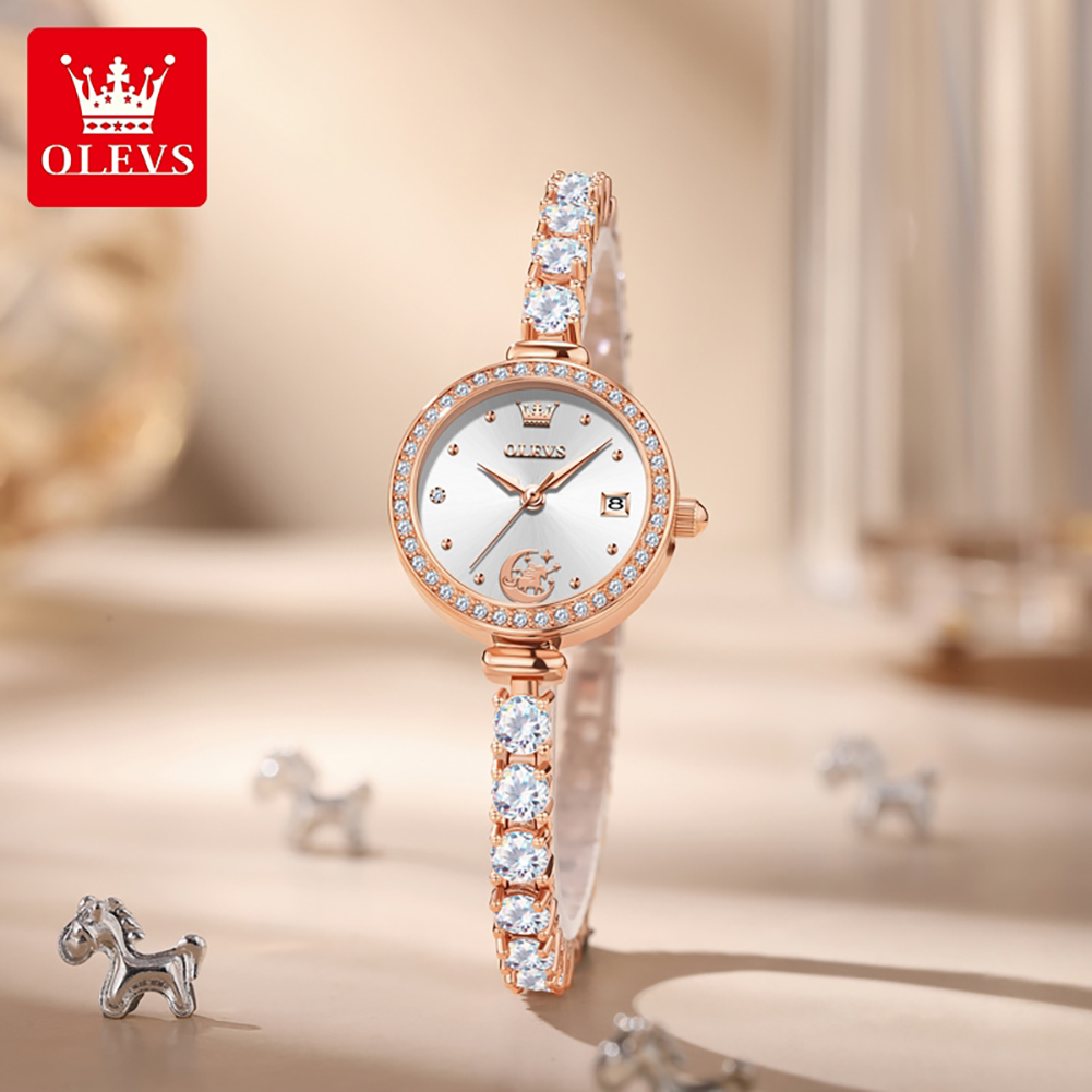 OLEVS 2998 브랜드 정품 여성용 시계 선물 세트 - Luxury Watch Brand 리뷰 및 가격