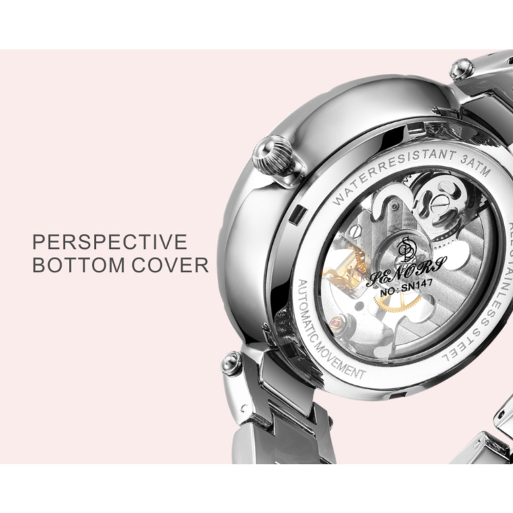 여성용 럭셔리 방수 스켈레톤 뚜르비옹 기계식 시계, 나 - Luxury Watch Moon Phase 리뷰 및 가격