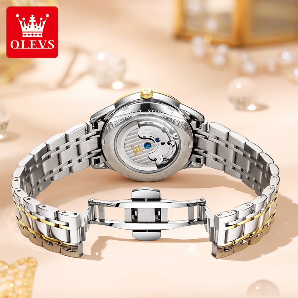 OLEVS 여성용 시계 럭셔리 뚜르 비옹 스타일 여성용 - Luxury Watch Moon Phase 리뷰 및 가격