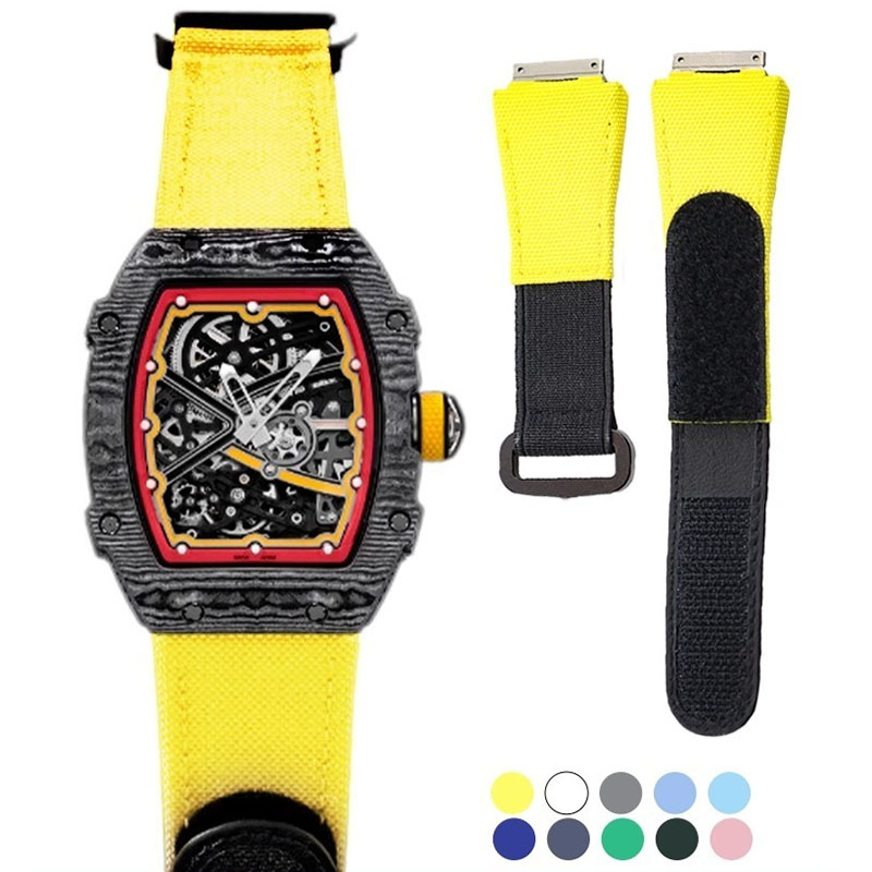 리차드 밀 명품 시계용 맞춤 제작 FKM 러버 스트랩, - Luxury Watch Richard Mille 리뷰 및 가격