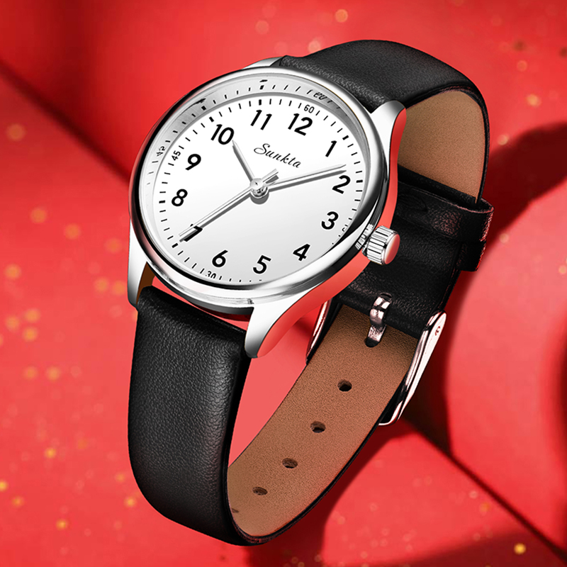 LIGE 간단한 여성 패션 흑백 디자인 숙녀 '쿼츠 시 - Luxury Watch White 리뷰 및 가격