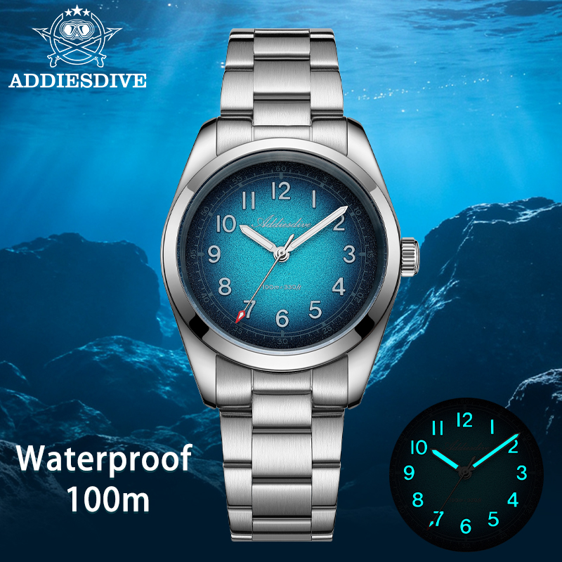 ADDIESDIVE 쿼츠 커플 시계 사파이어 글래스 슈 - Luxury Watch It 리뷰 및 가격