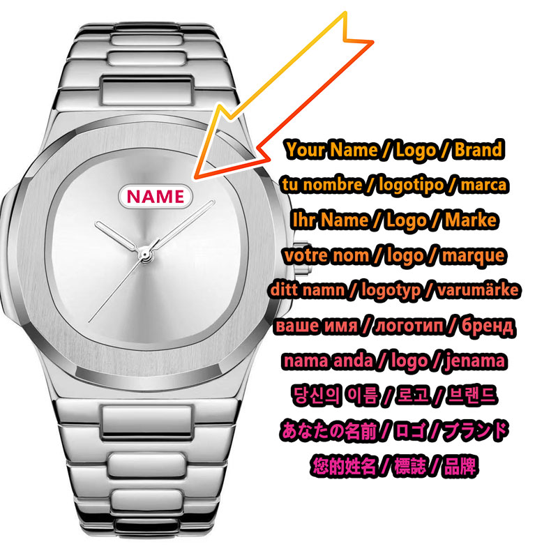 커스텀 로고 남성용 쿼츠 시계 미니멀리스트 스테인리스  - Luxury Watch Logos 리뷰 및 가격